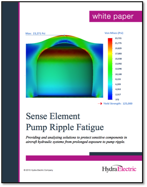 New Aerospace White Paper: Sense Element Pump Ripple Fatigue