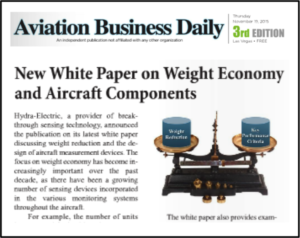 Aviation Business Daily Introduces NBAA to New Hydra-Electric White Paper