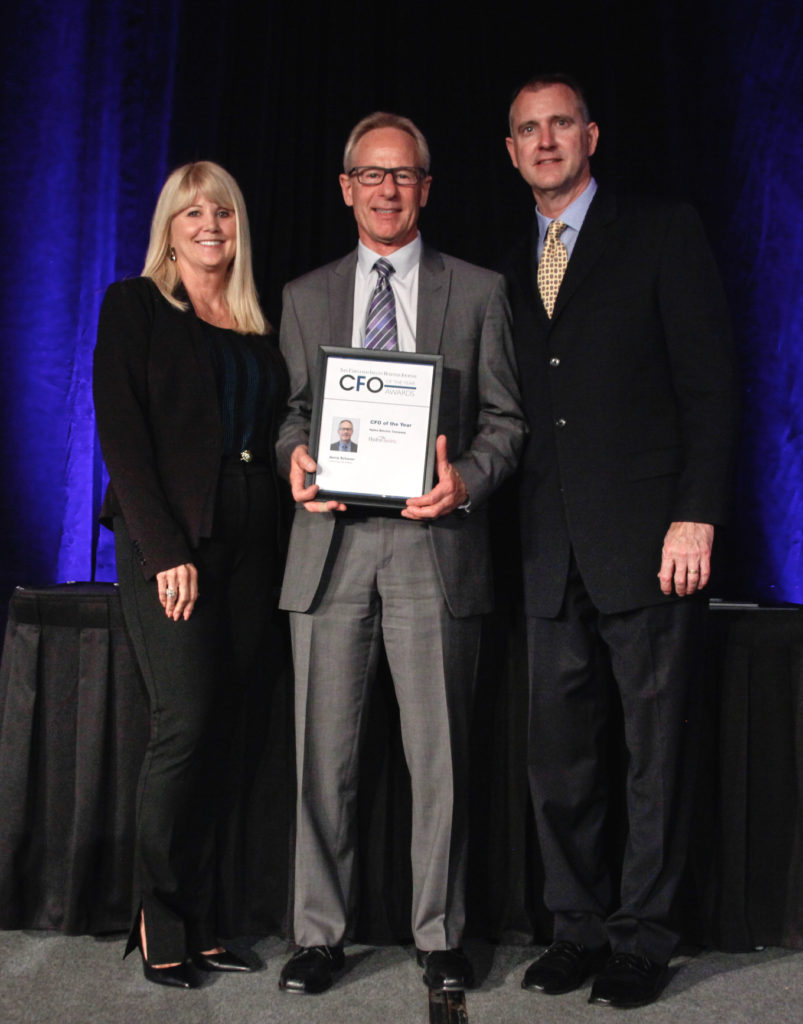 Gerry Schauer wins CFO fo the Year