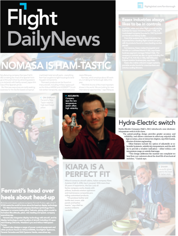 Hydra-Electric Switch Product Featured in News
