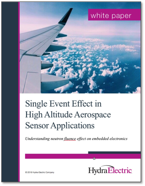 Single Event Effect in High Altitude Aerospace Sensor Applications