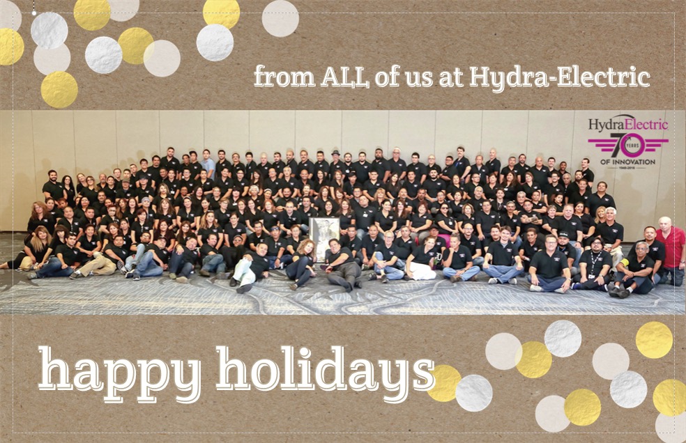 HAPPY HOLIDAYS! … Please note our holiday schedule
