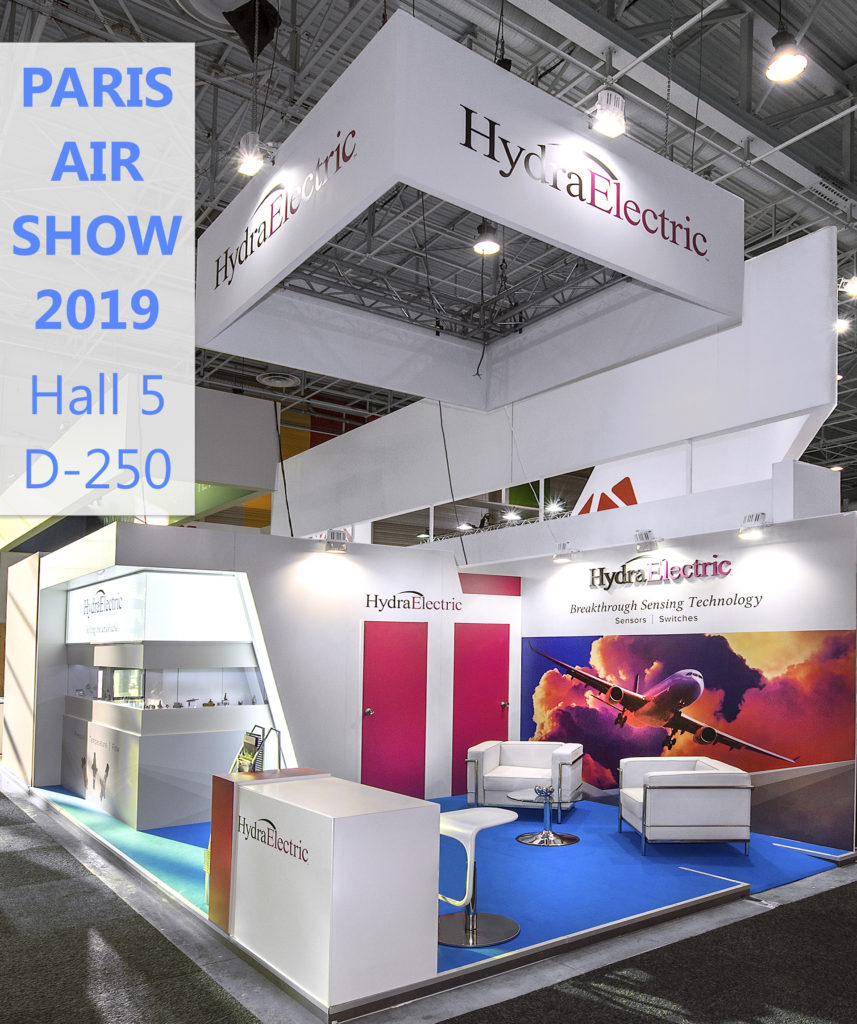 Hydra-Electric Paris Air Show booth